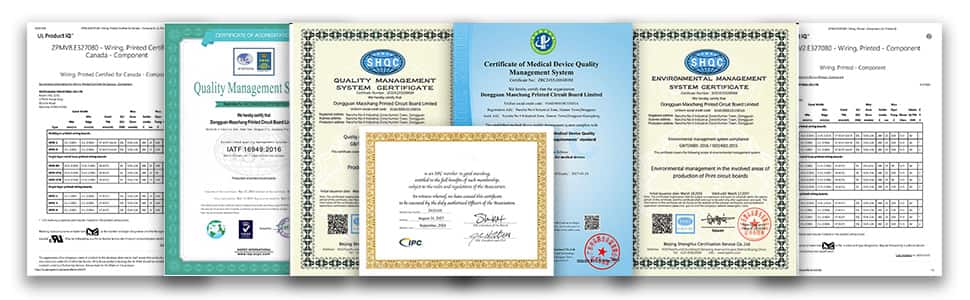 SUNPCB ISO Certifications